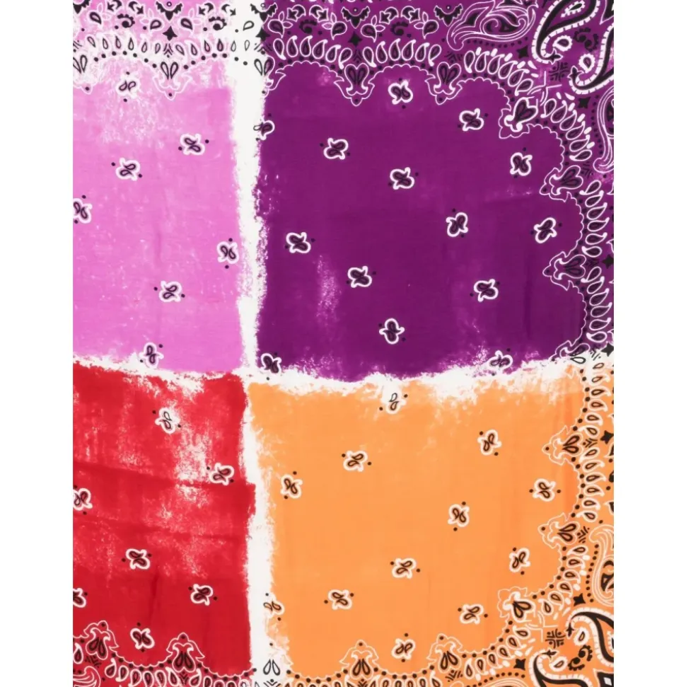 Pino Quadra Hand Print Scarf