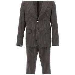 Pinstriped Suit