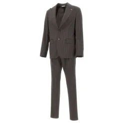 Pinstriped Suit