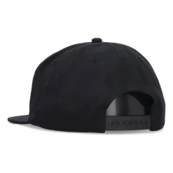 Platte Klep Baksteenpet Zwart/Wit