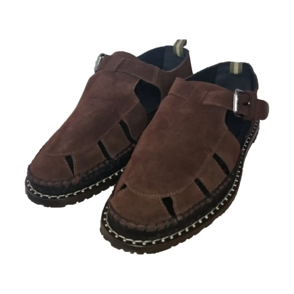 Platte sandalen
