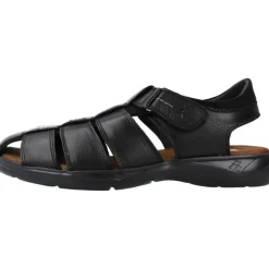 Platte Sandalen met Plakkerige Band