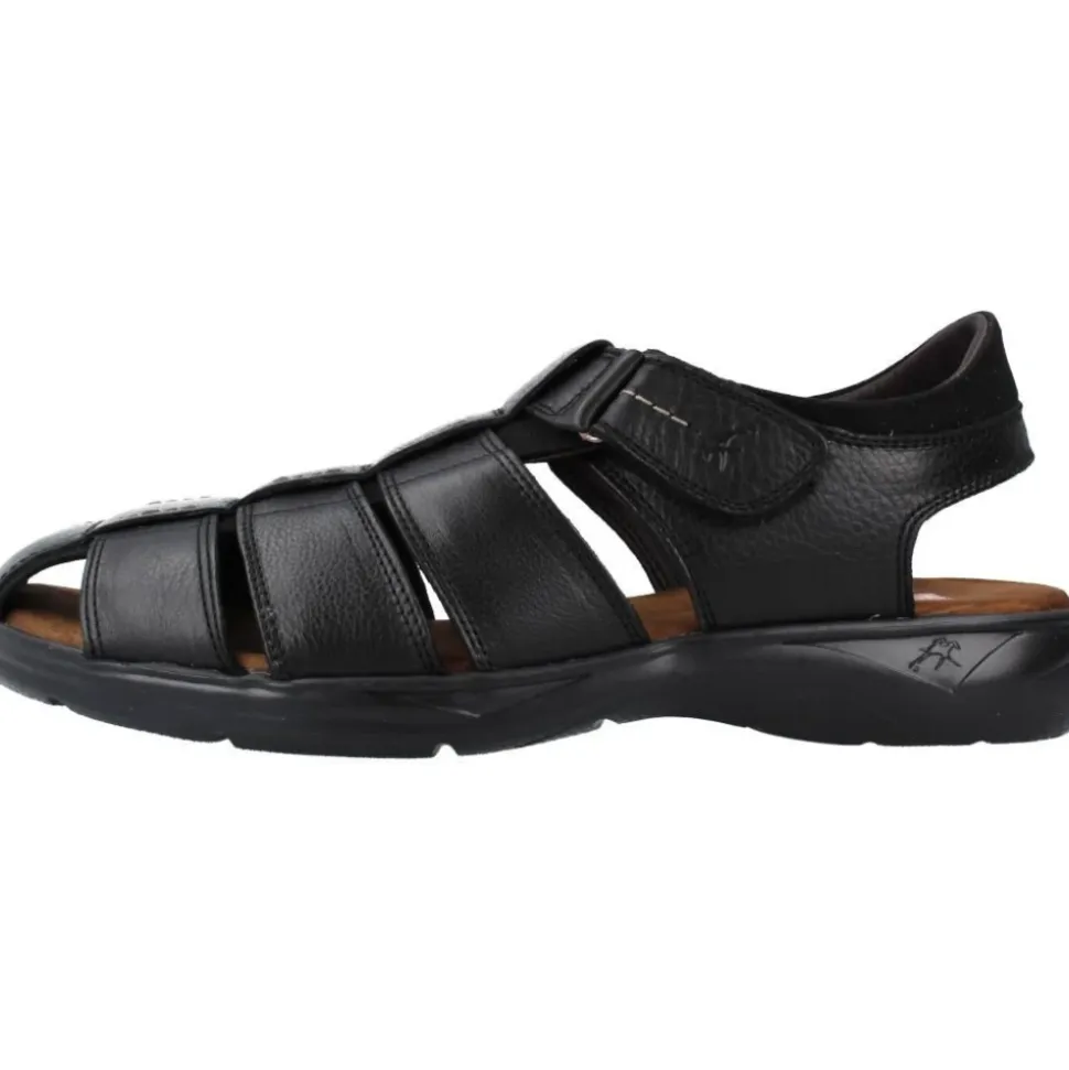 Platte Sandalen met Plakkerige Band