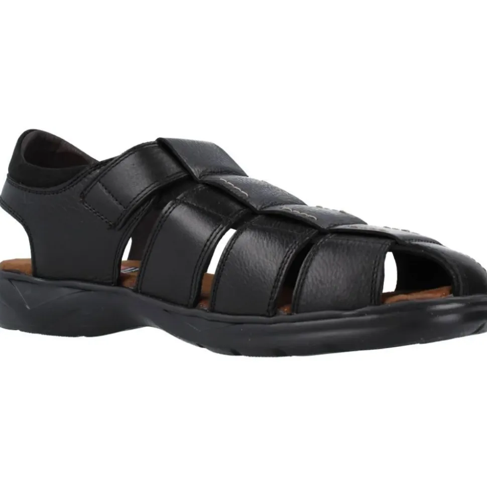 Platte Sandalen met Plakkerige Band