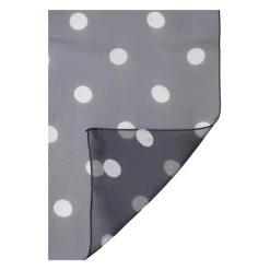 Polka Dot Silk Square Foulard