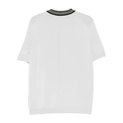 Polo shirt met zigzagkraag