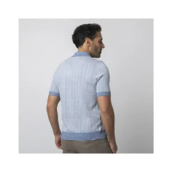 Polo van tricot met korte mouwen