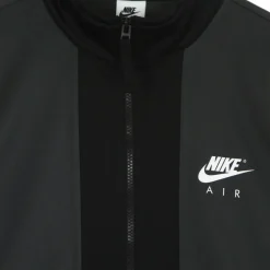 Poly Knit Trainingsjack Zwart/Wit