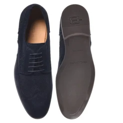 Printed Suede Lace-Up