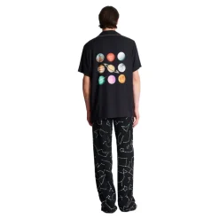 Pyjama shirt met 9 panets print