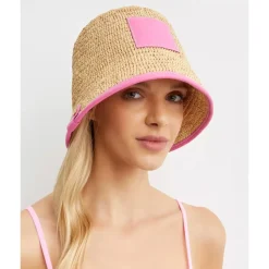 Raffia Le Bob Soli Hat