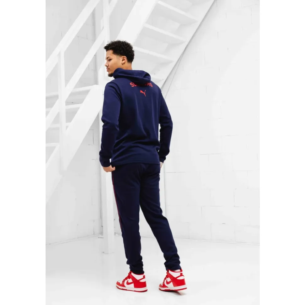 Red Bull Salzburg Casuals Hooded Trainingspak 2024/2025