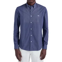 Regular-fit Micro Print Shirt
