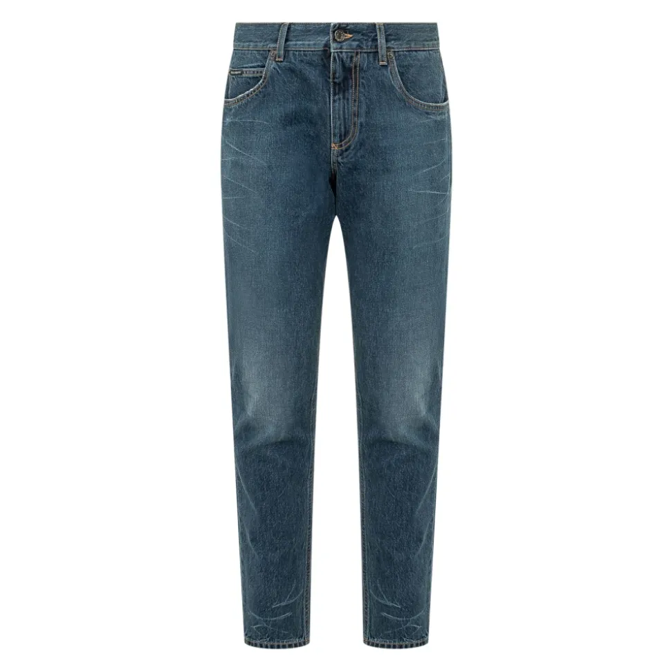 Regular katoenen jeans