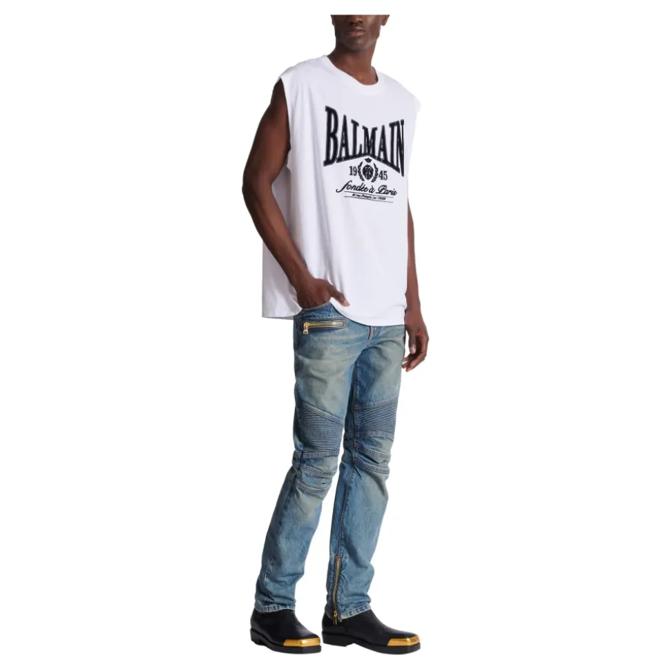 Relaxed Tanktop met Print