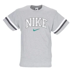Retro Tee Donkergrijs Melange T-Shirt