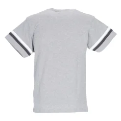 Retro Tee Donkergrijs Melange T-Shirt