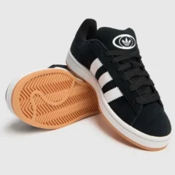 Retro Campus Sneakers Zwart-Wit