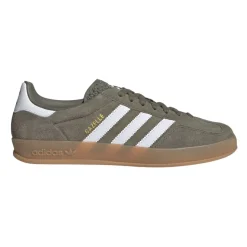 Retro Gazelle Indoor Sneakers in Olive