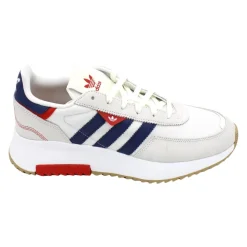 Retrostijl Sneakers met Suède Inzetstukken