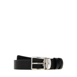 Reversible leren riem