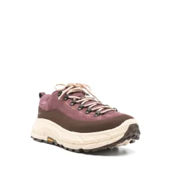 Rode Wijn Sneaker met Vibram Zool