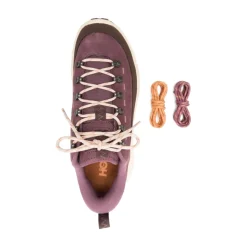 Rode Wijn Sneaker met Vibram Zool