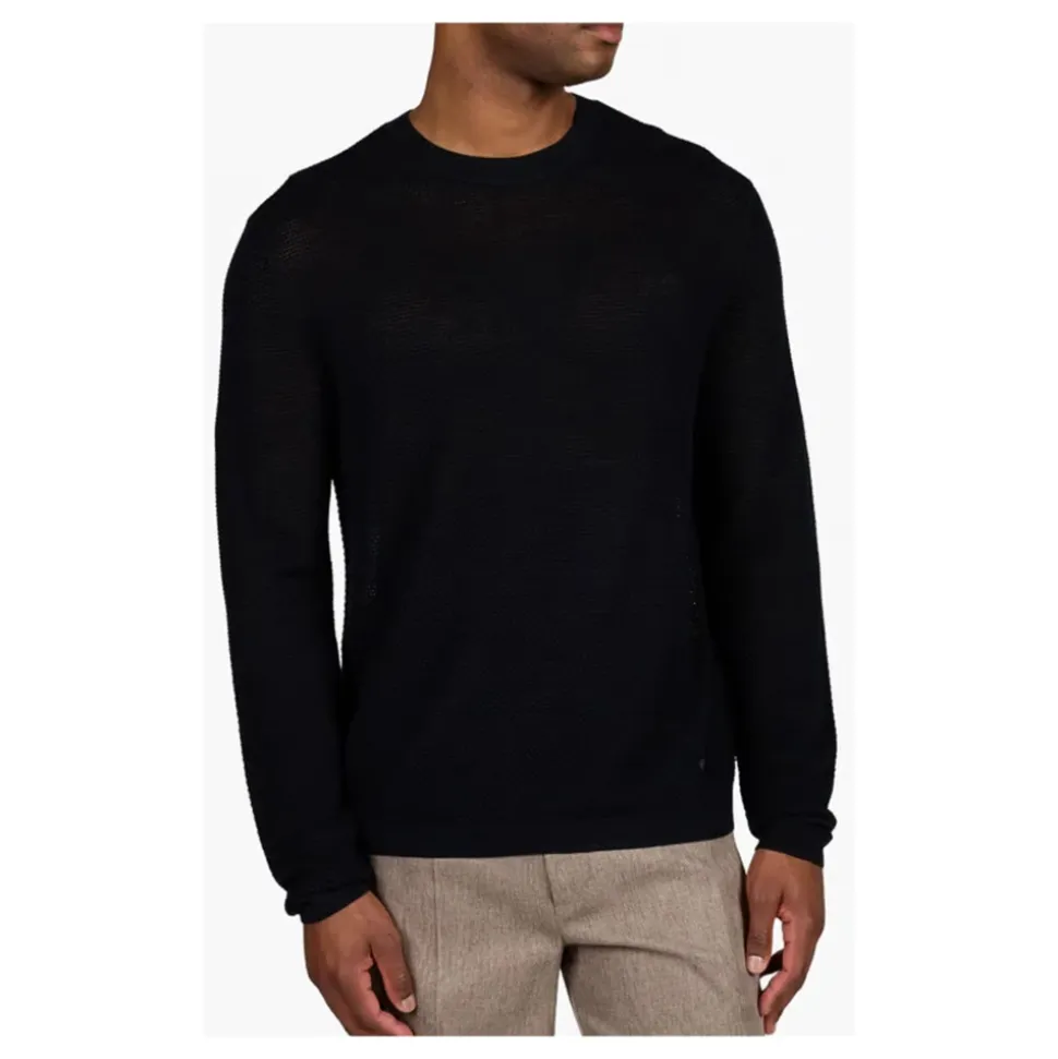Rondgebreide kleding