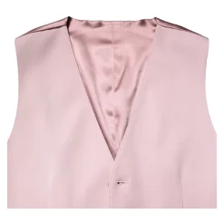 Roze Wol Formeel Jurk Vest