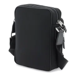 Rubberen Logo Nylon Schoudertas