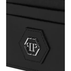 Saffiano Leather Card Holder Hexagon