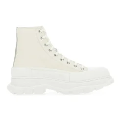 Sand Leren Tread Slick Sneakers