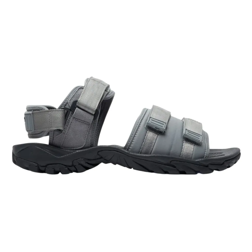 Sandalen met bandjes en logo-appliqué