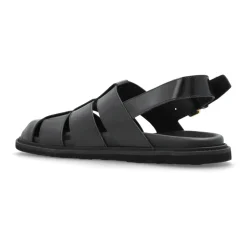 Sandalen van geborsteld kalfsleer Sportief