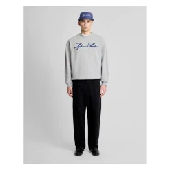 Script Logo Crew Neck Sweatshirt