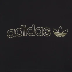 Shadow Stripe Hoodie Zwart