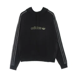 Shadow Stripe Hoodie Zwart
