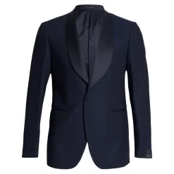 Shawl-lapel smoking