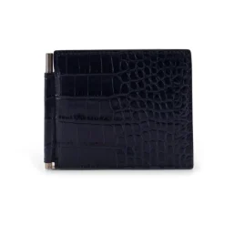 Shiny Printed Croc Exotic Line Money Clip Portemonnee