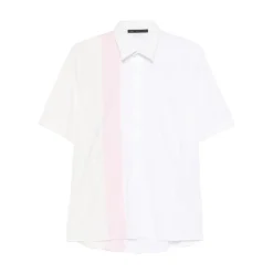 Shirt met strepenpaneel