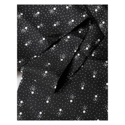 Silk Dotted Print Foulard