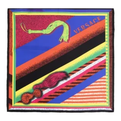 Silk Scarf with Formula 6 Print