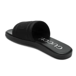 Slide Sandal met Ton-sur-Ton Logo
