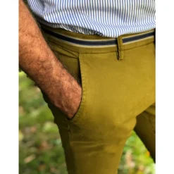 Slim Fit Katoen Stretch Broek