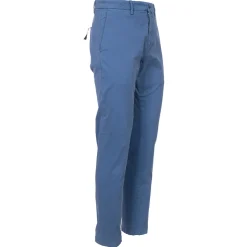 Slim Fit Katoenen Gabardine Broek
