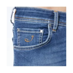 Slim Fit Blauwe Jeans