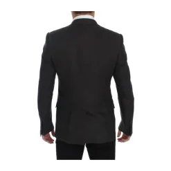 Slim Fit Linnen Blazerjas