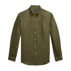 Slim Fit Linnen Overhemd