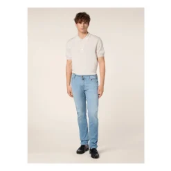 Slim Fit Regular Jeans Lichtblauw