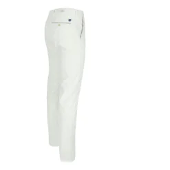 Slim Fit Roomkleurige Chino Broek